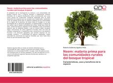 Buchcover von Neem: materia prima para las comunidades rurales del bosque tropical