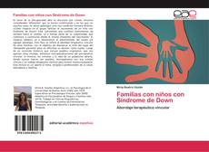 Familias con niños con Síndrome de Down kitap kapağı