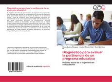 Buchcover von Diagnóstico para evaluar la pertinencia de un programa educativo
