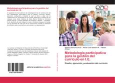 Portada del libro de Metodología participativa para la gestión del currículo en I.E.