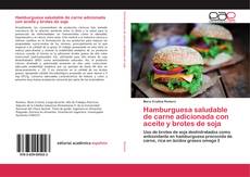 Обложка Hamburguesa saludable de carne adicionada con aceite y brotes de soja