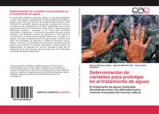 Bookcover of Determinación de variables para prototipo en el tratamiento de aguas