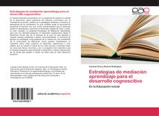 Buchcover von Estrategias de mediación aprendizaje para el desarrollo cognoscitivo