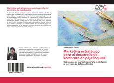 Buchcover von Marketing estratégico para el desarrollo del sombrero de paja toquilla