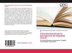 Caracterización de la prevalencia de Hepatitis viral C kitap kapağı
