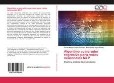 Buchcover von Algoritmo acelerador regresivo para redes neuronales MLP