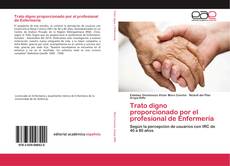 Capa do livro de Trato digno proporcionado por el profesional de Enfermería 