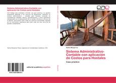 Обложка Sistema Administrativo-Contable con aplicación de Costos para Hostales