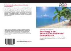 Portada del libro de Estrategia de educación ambiental comunitaria