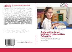 Capa do livro de Aplicación de un software interactivo Educativo 
