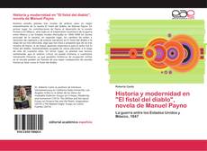 Capa do livro de Historia y modernidad en "El fistol del diablo", novela de Manuel Payno 