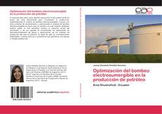 Capa do livro de Optimización del bombeo electrosumergible en la producción de petróleo 