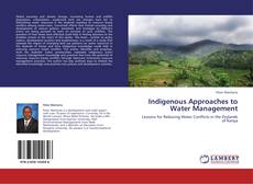 Indigenous Approaches to Water Management kitap kapağı