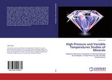Capa do livro de High-Pressure and Variable Temperatures  Studies of Minerals 