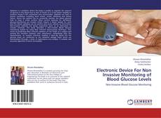 Capa do livro de Electronic Device For Non  Invasive Monitoring of Blood Glucose Levels 