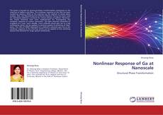Capa do livro de Nonlinear Response of Ga at Nanoscale 