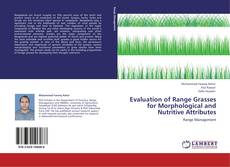 Capa do livro de Evaluation of Range Grasses for Morphological and Nutritive Attributes 