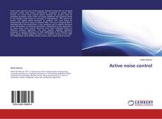 Copertina di Active noise control