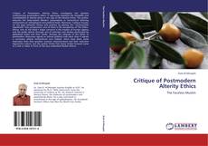 Bookcover of Critique of Postmodern Alterity Ethics