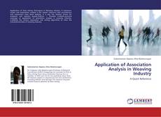 Capa do livro de Application of Association Analysis in Weaving Industry 