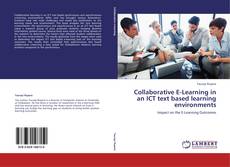 Buchcover von Collaborative E-Learning in an ICT text based learning environments