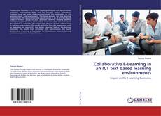 Copertina di Collaborative E-Learning in an ICT text based learning environments