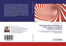 Portada del libro de Exploring the suitability of CFSC theory in Nigeria health campaigns
