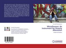 Capa do livro de Microfinance: An Instrument for Poverty Alleviation 