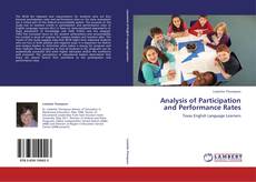 Portada del libro de Analysis of Participation and Performance Rates