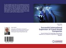 Capa do livro de Successful International Expansion of Czech-based Companies 