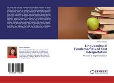 Buchcover von Linguocultural Fundamentals of Text Interpretation