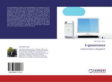 Capa do livro de E-governance 