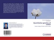 Couverture de Quantitative genetics of cotton