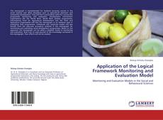 Buchcover von Application of the Logical Framework Monitoring and Evaluation Model
