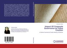 Buchcover von Impact Of Corporate Governance on Value Creation
