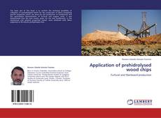 Обложка Application of prehidrolysed wood chips