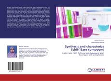 Copertina di Synthesis and characterize Schiff Base compound