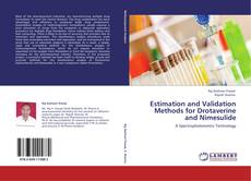 Capa do livro de Estimation and Validation Methods for Drotaverine and Nimesulide 