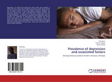 Bookcover of Prevalence of depression and associated factors