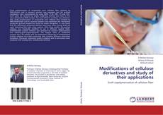 Modifications of cellulose derivatives and study of their applications kitap kapağı