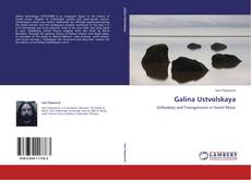 Buchcover von Galina Ustvolskaya