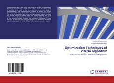 Capa do livro de Optimization Techniques of Viterbi Algorithm 