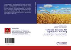 Portada del libro de Statistical Concepts for Agricultural Planning