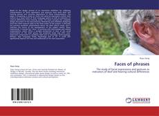 Bookcover of Faces of phrases