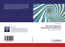 Capa do livro de Personal Values in Educational Leadership 