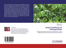 Capa do livro de Green Synthesis of Nanoparticles 