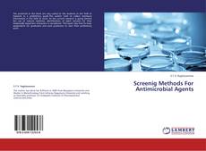 Couverture de Screenig Methods For Antimicrobial Agents