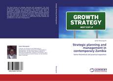 Copertina di Strategic planning and management in contemporary Zambia