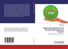 Model Development of Quality Management System kitap kapağı