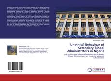 Buchcover von Unethical Behaviour of Secondary School Administrators in Nigeria